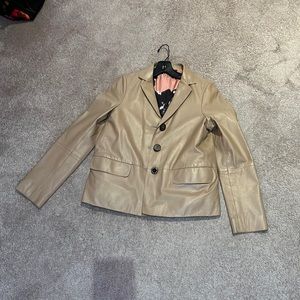 Maliparmi reversible leather jacket